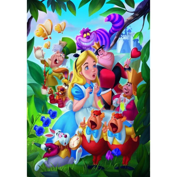 Disney Alice in Wonderland puzzle 1000pcs - Afbeelding 2