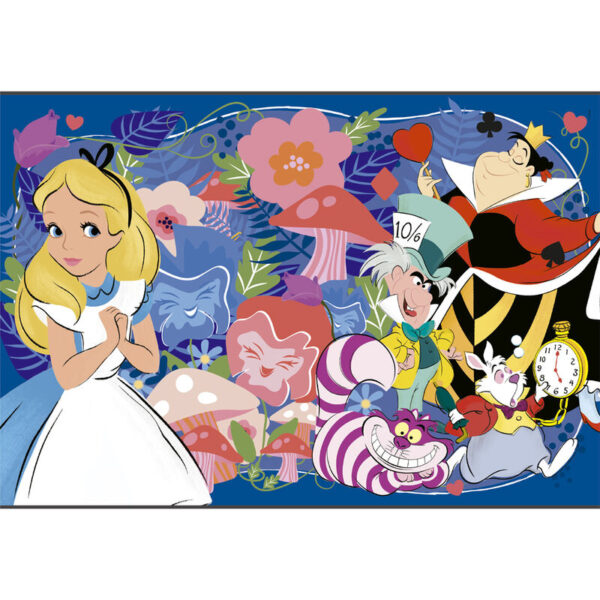 Disney Alice in Wonderland puzzle 104pcs - Afbeelding 2